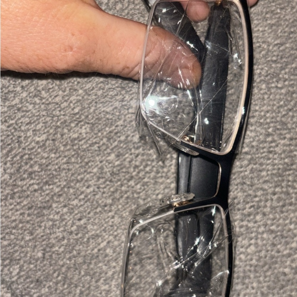 Black Rectangular Glasses Smart - image 4